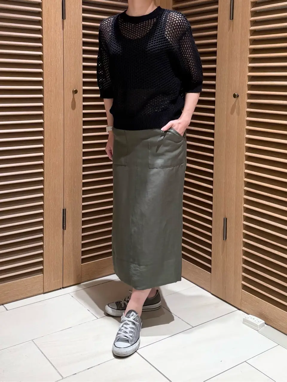 BEIGE， スタッフ コーディネート画像