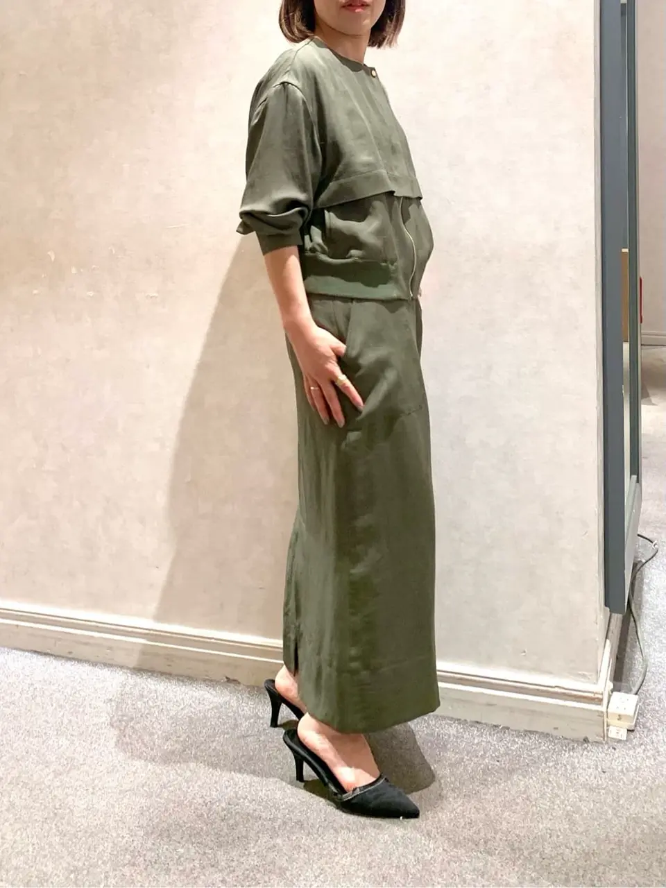 BEIGE， STAFF コーディネート画像