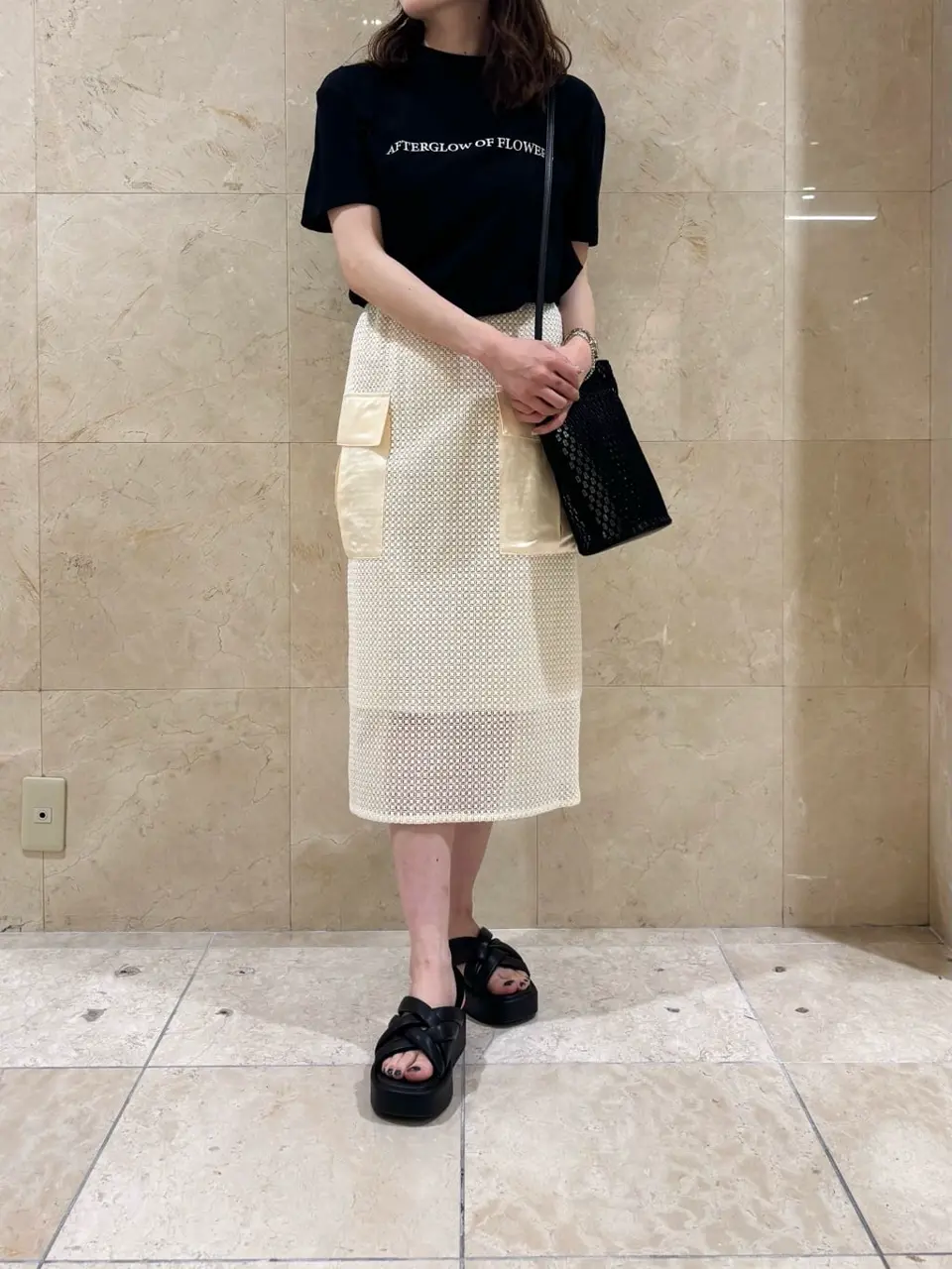 BEIGE， スタッフ コーディネート画像