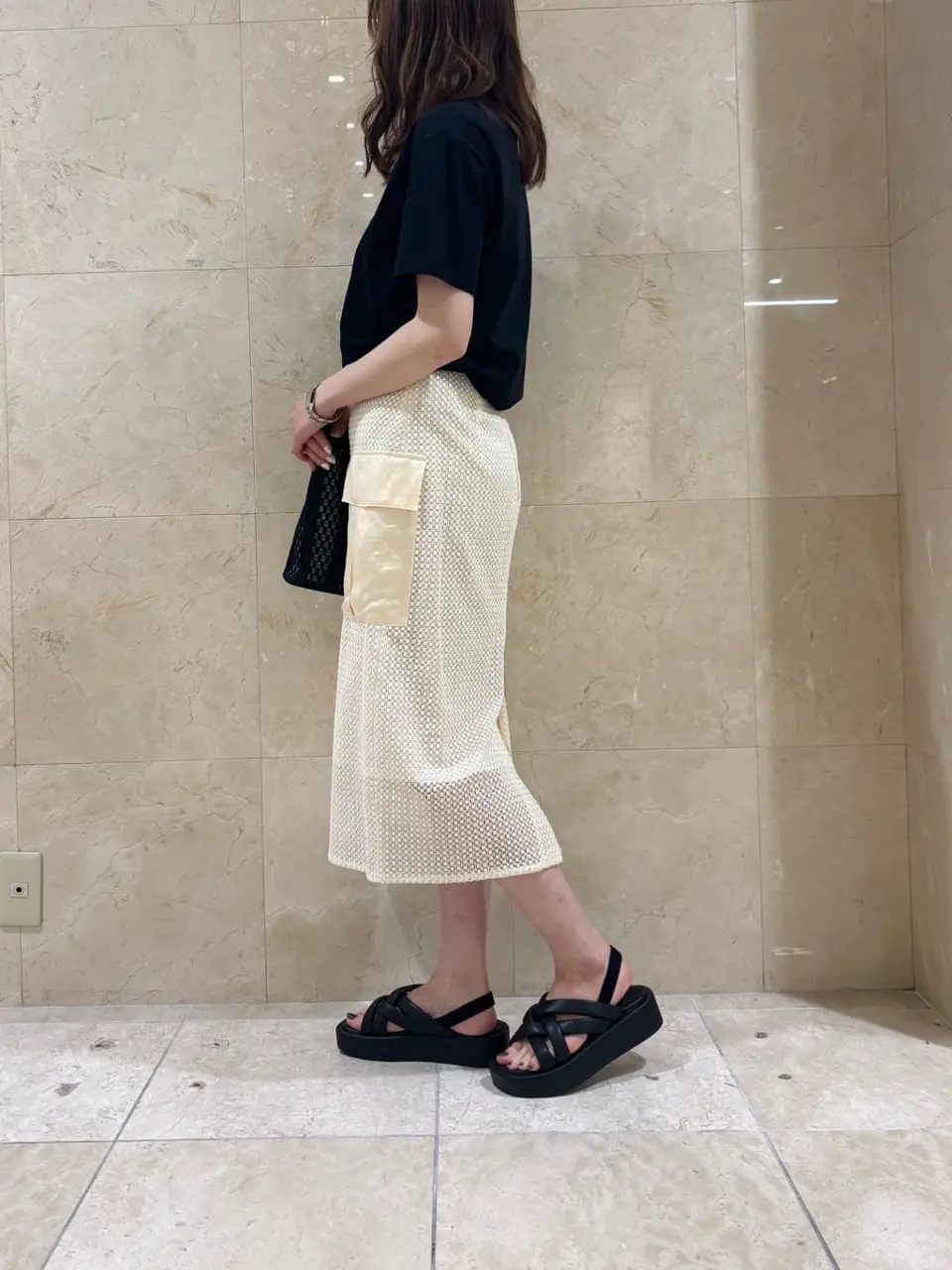 BEIGE， スタッフ コーディネート画像