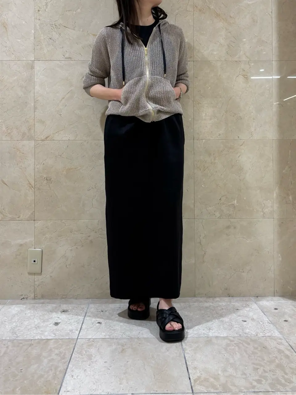 BEIGE， スタッフ コーディネート画像