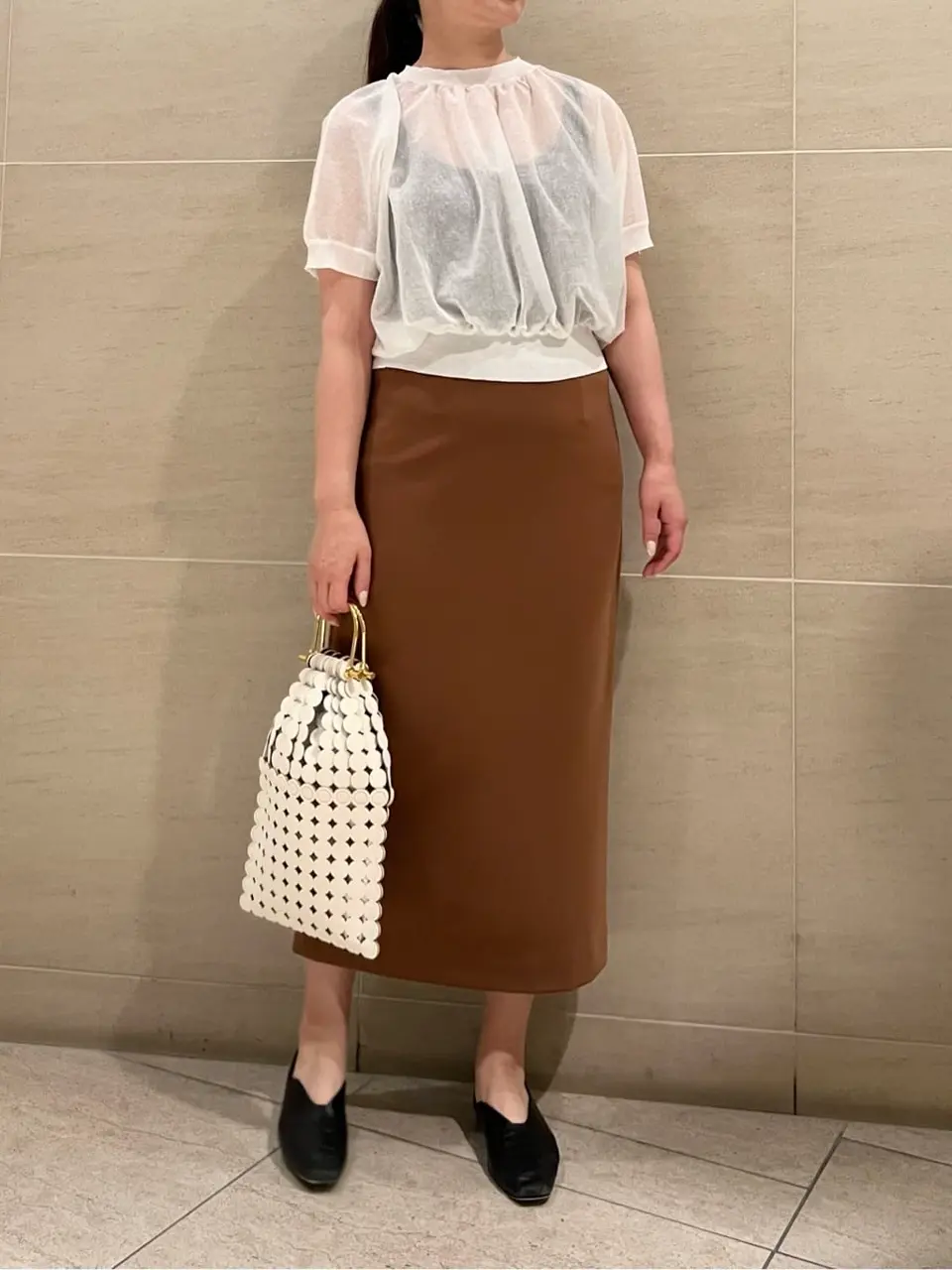 BEIGE， スタッフ コーディネート画像