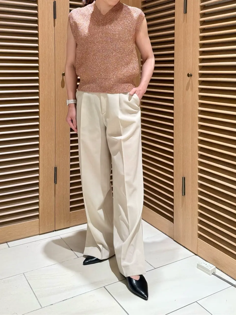 BEIGE， スタッフ コーディネート画像