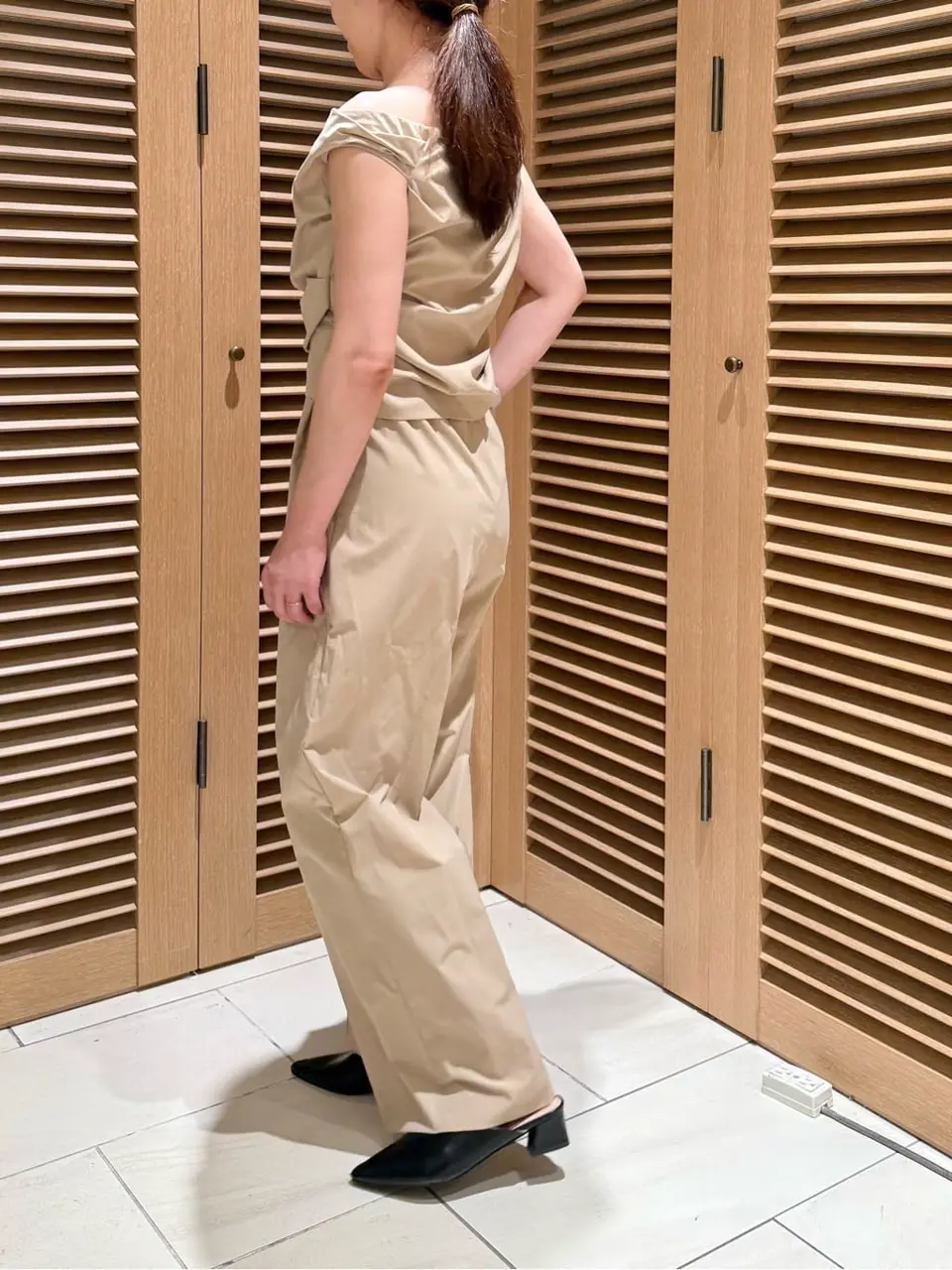 BEIGE， スタッフ コーディネート画像