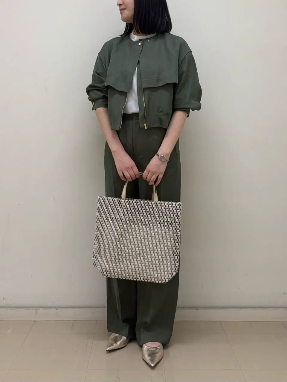 BEIGE， スタッフ コーディネート画像