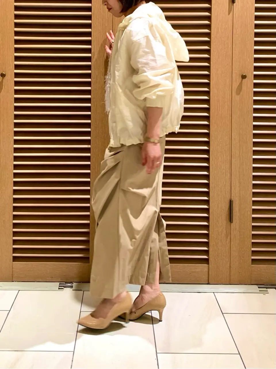 BEIGE， STAFF コーディネート画像