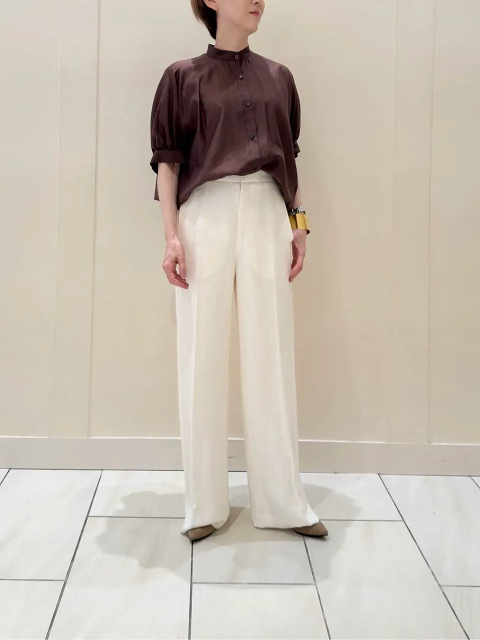 BEIGE， スタッフ コーディネート画像