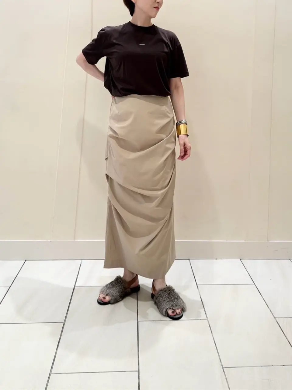 BEIGE， スタッフ コーディネート画像