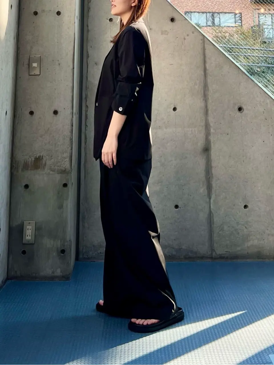 BEIGE， 藤原 コーディネート画像