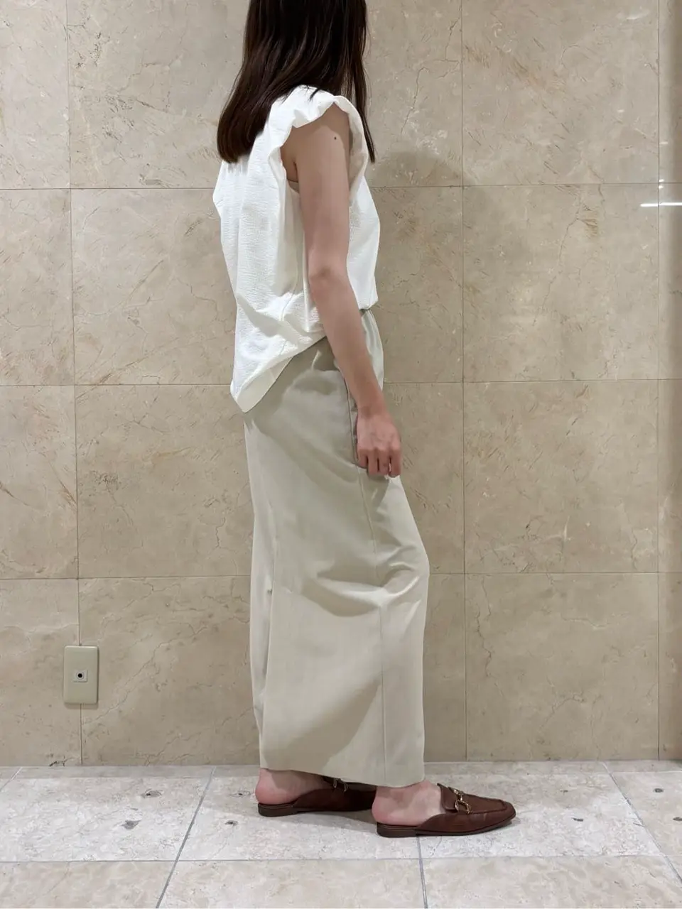 BEIGE， スタッフ コーディネート画像