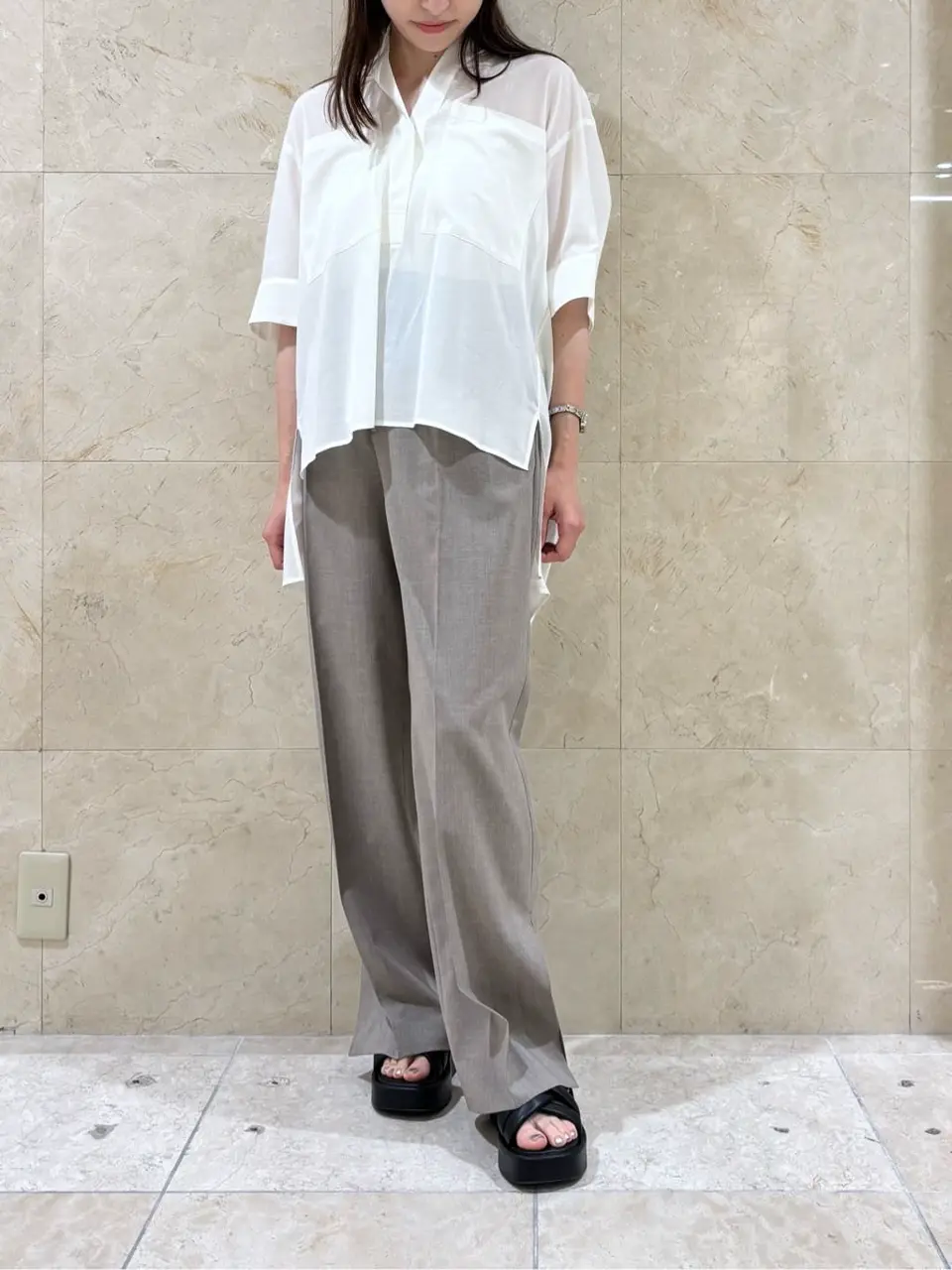 BEIGE， スタッフ コーディネート画像