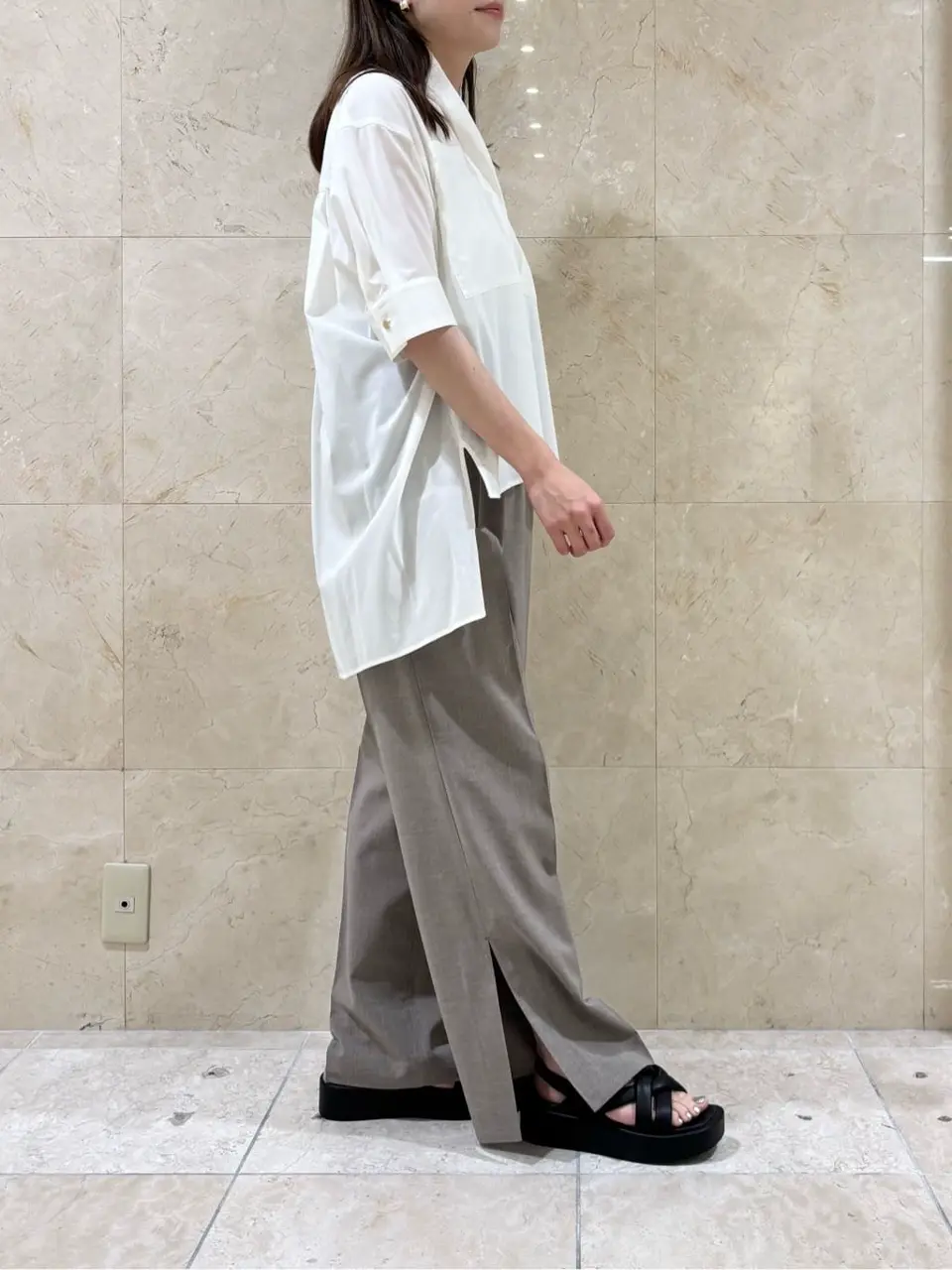 BEIGE， スタッフ コーディネート画像