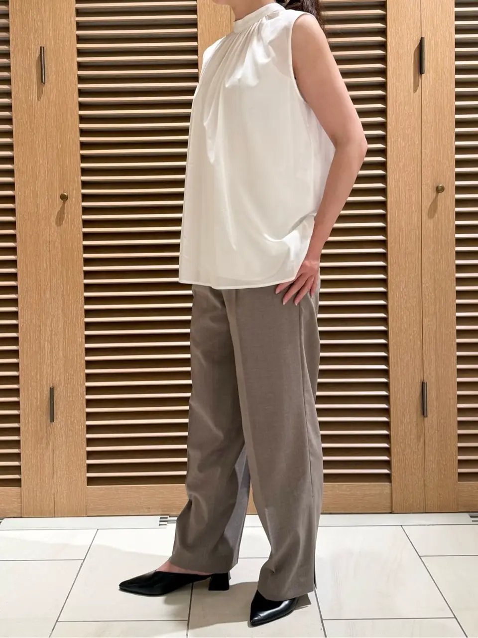 BEIGE， スタッフ コーディネート画像