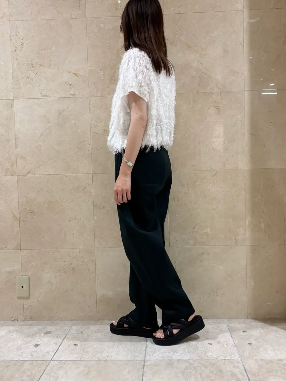 BEIGE， スタッフ コーディネート画像