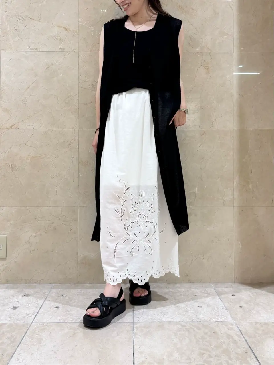 BEIGE， スタッフ コーディネート画像