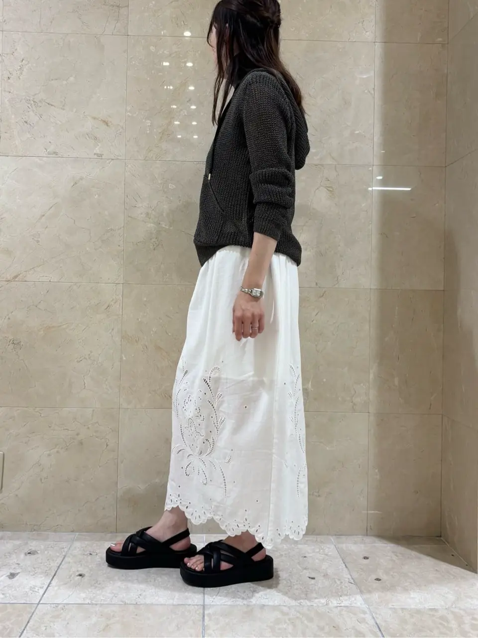 BEIGE， スタッフ コーディネート画像