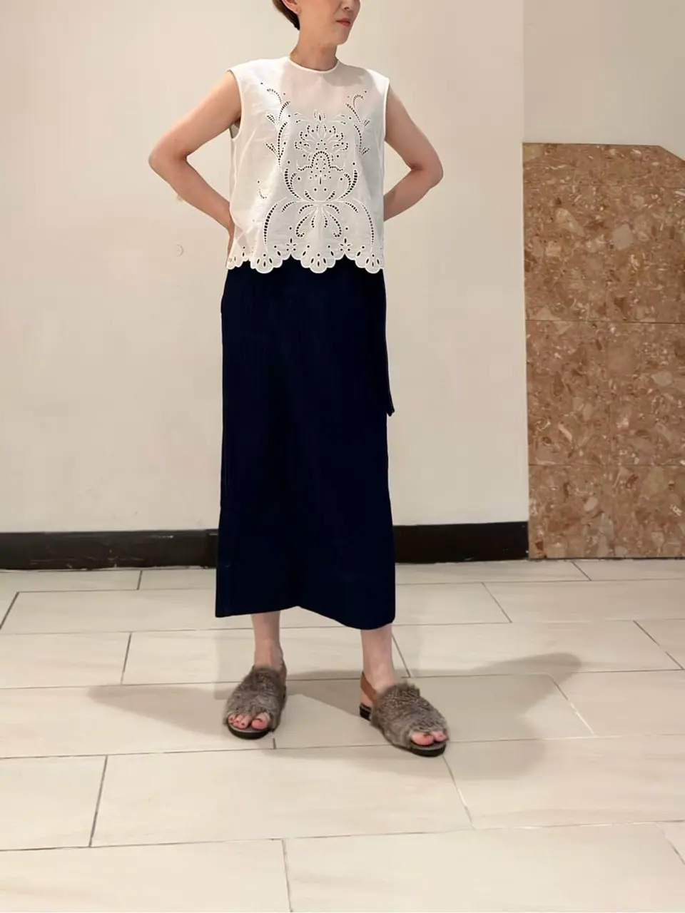 BEIGE， スタッフ コーディネート画像