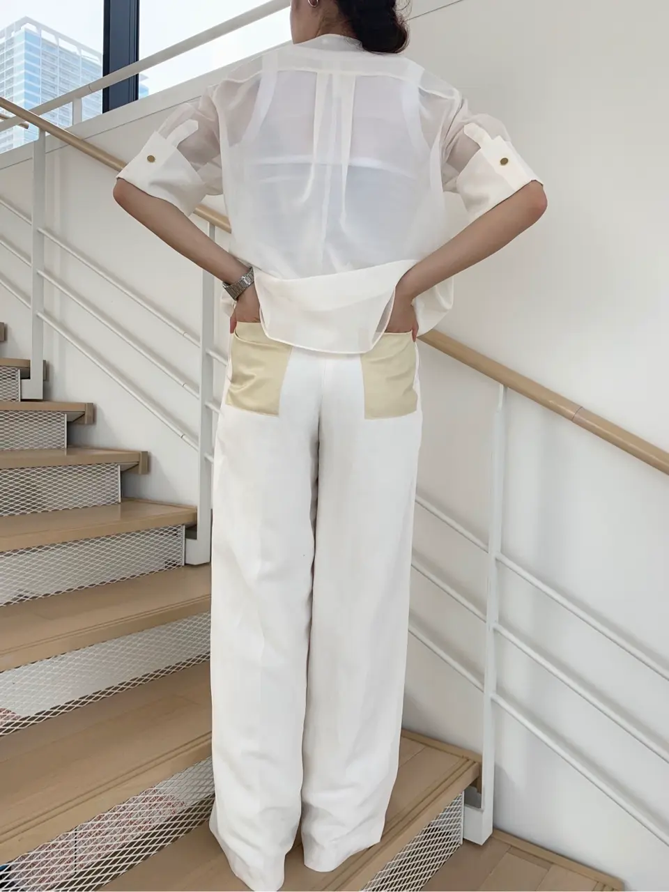 BEIGE， アライ コーディネート画像