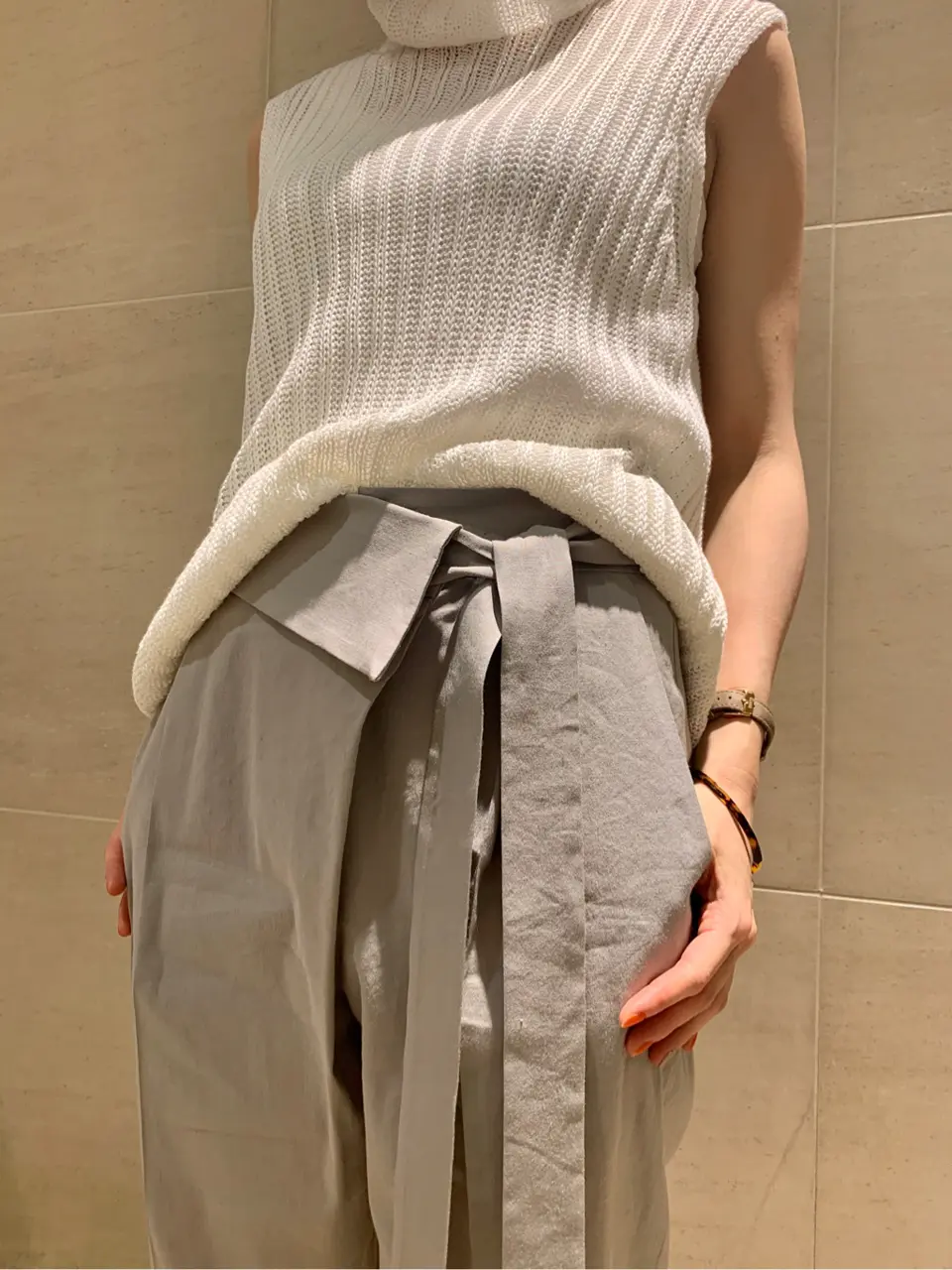 BEIGE， スタッフ コーディネート画像