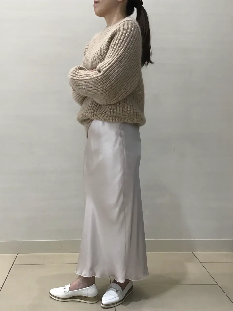 BEIGE， スタッフ コーディネート画像