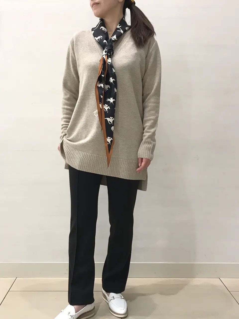 BEIGE， スタッフ コーディネート画像