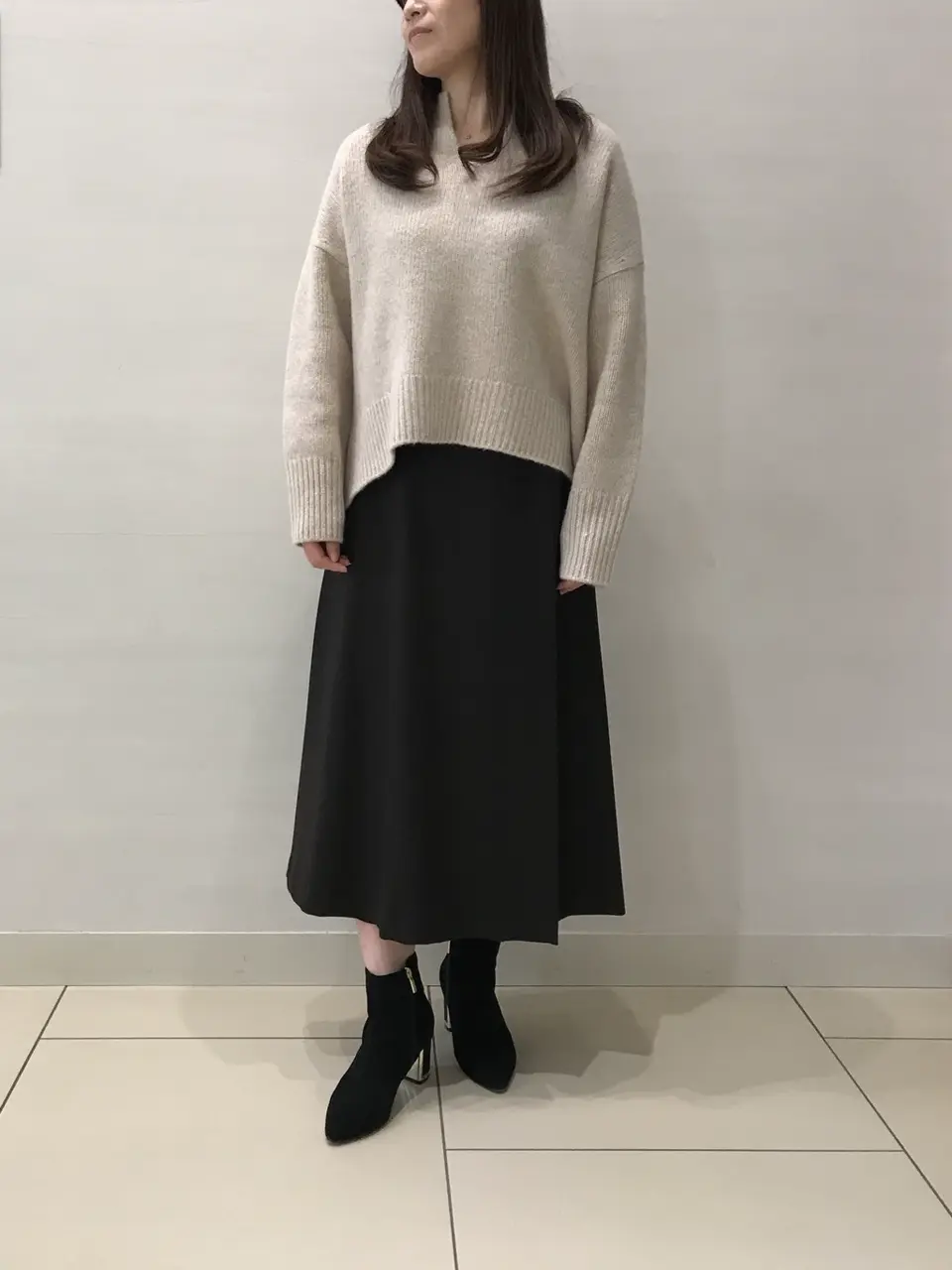BEIGE， スタッフ コーディネート画像