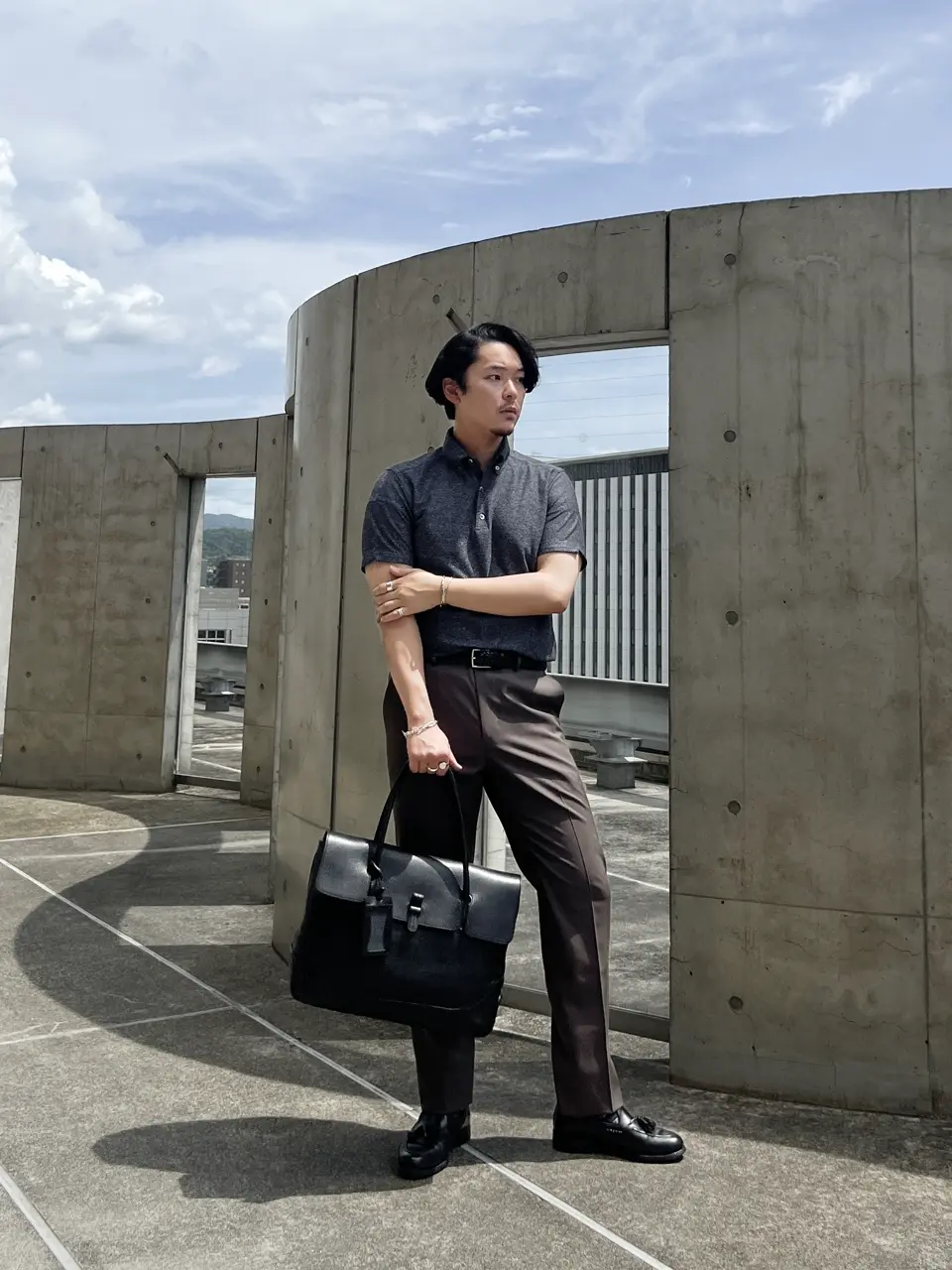 GOTAIRIKU 竹林 コーディネート画像