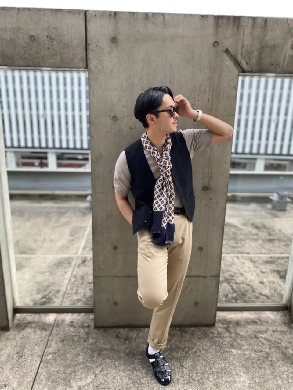 GOTAIRIKU 竹林 コーディネート画像