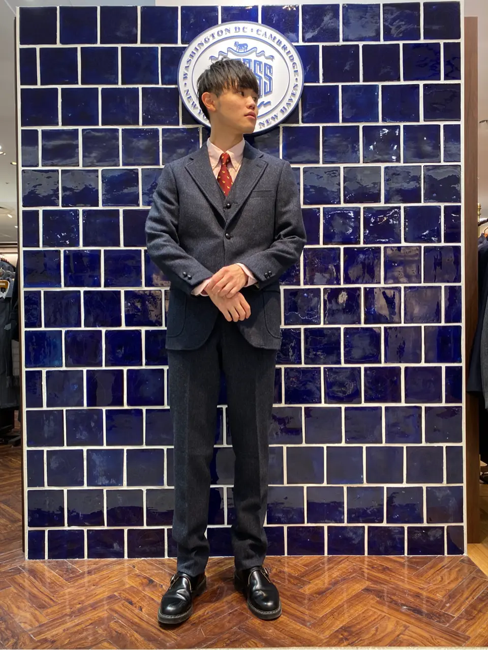 J.PRESS MEN 加藤晴暉 コーディネート画像