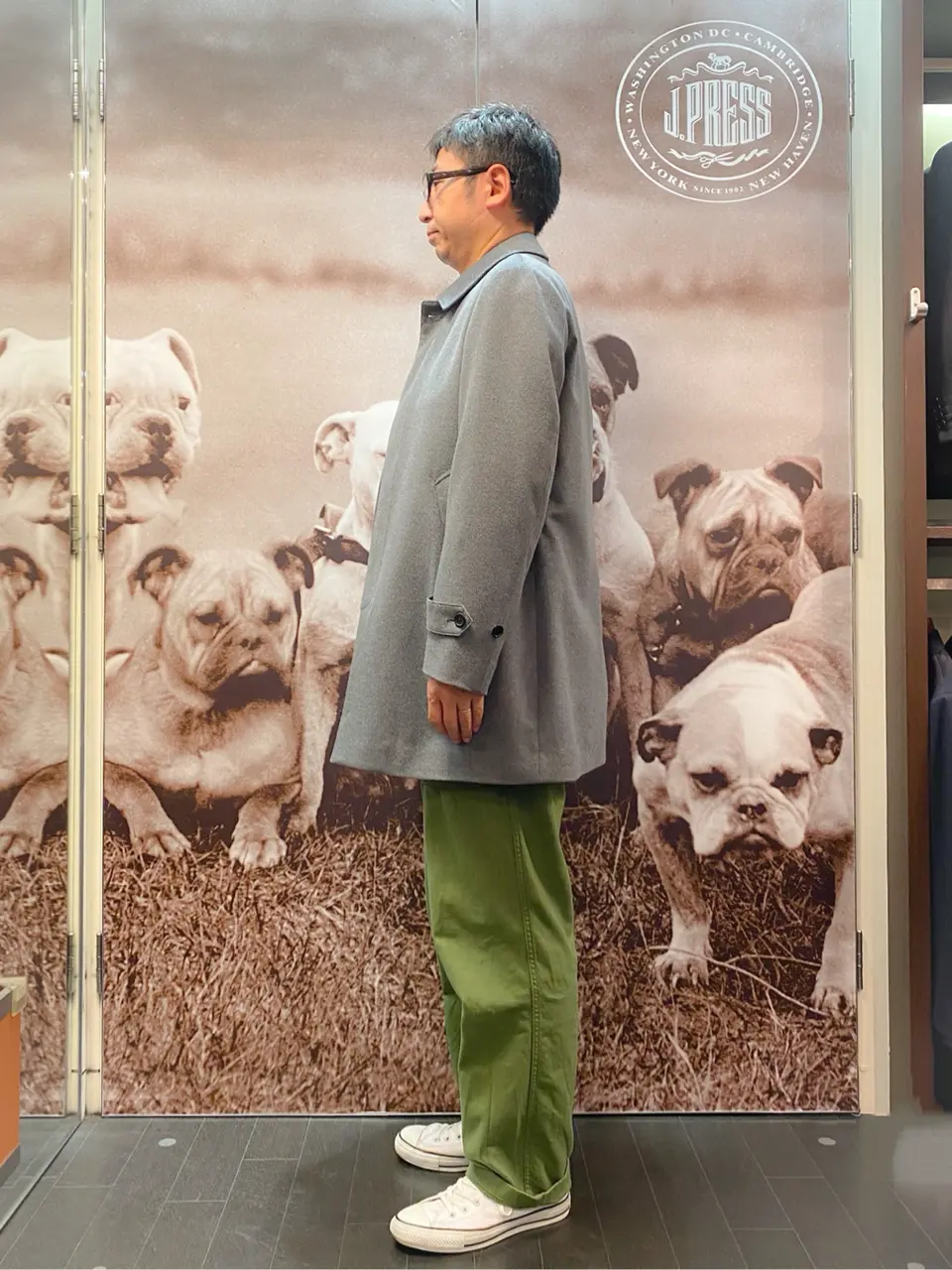 J.PRESS MEN 岩名 コーディネート画像