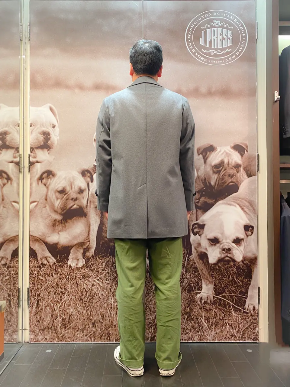 J.PRESS MEN 岩名 コーディネート画像