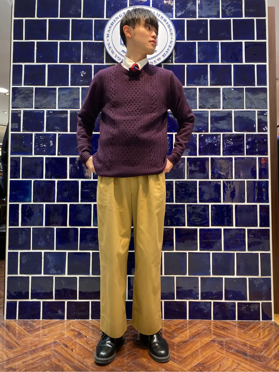 J.PRESS MEN 加藤晴暉 コーディネート画像