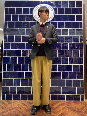 J.PRESS MEN 加藤晴暉 コーディネート画像