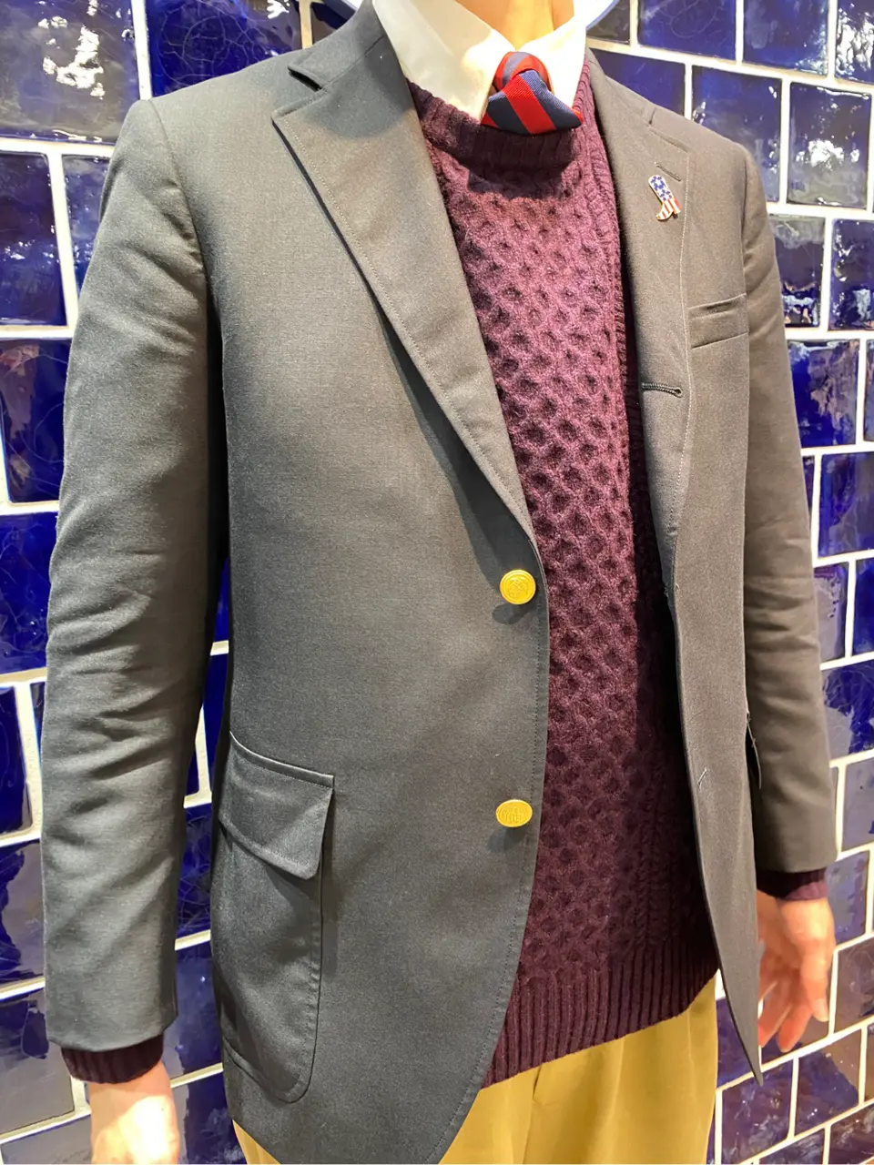 J.PRESS MEN 加藤晴暉 コーディネート画像