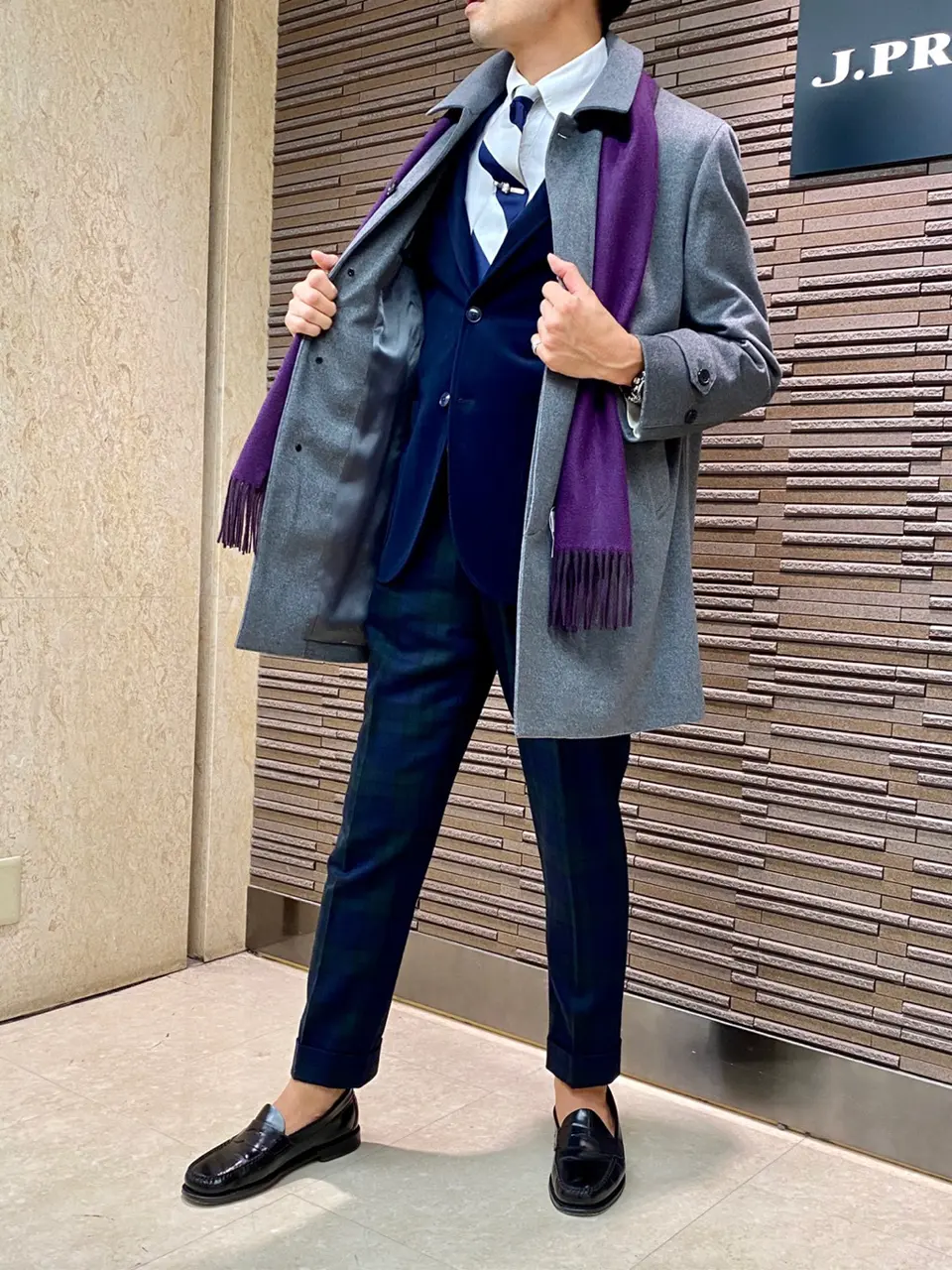 J.PRESS MEN 八巻 コーディネート画像