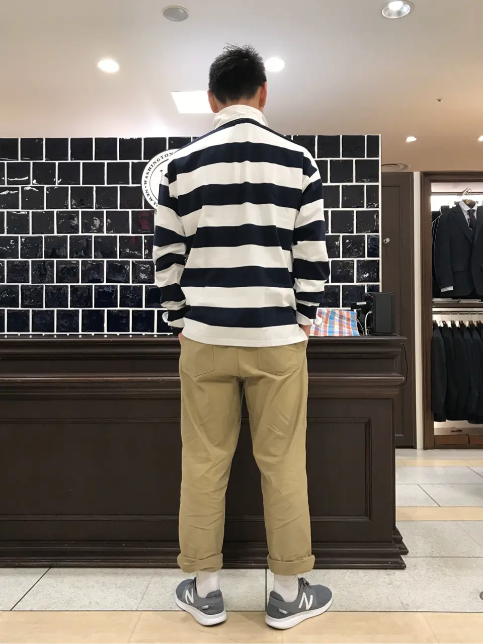 J.PRESS MEN 赤石 コーディネート画像