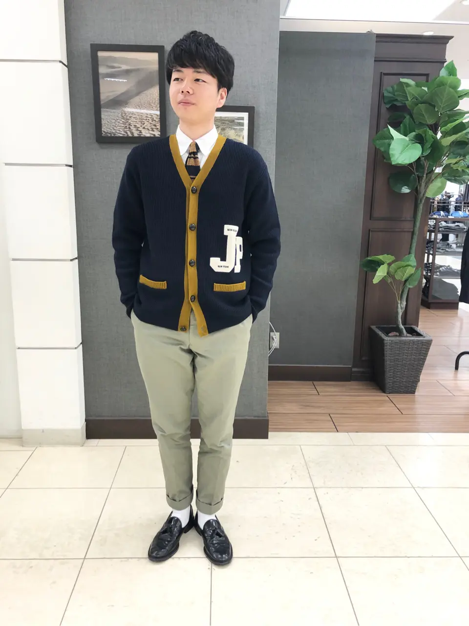 J.PRESS MEN 西本 コーディネート画像