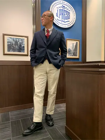 J.PRESS MEN 若山 コーディネート画像