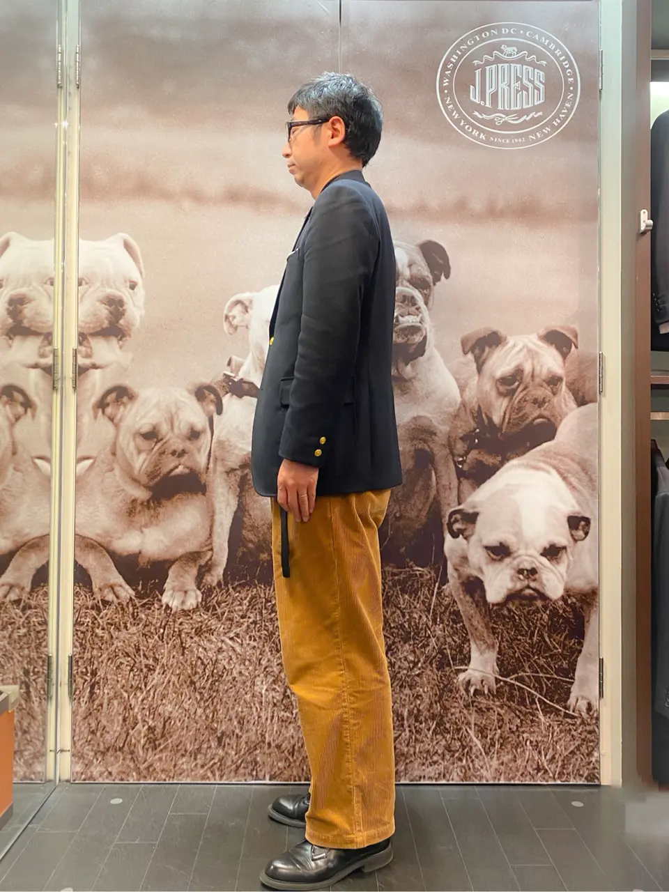 J.PRESS MEN 岩名 コーディネート画像