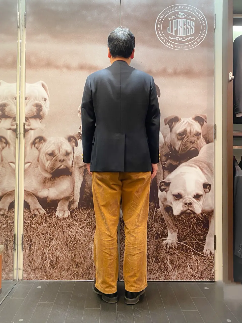 J.PRESS MEN 岩名 コーディネート画像