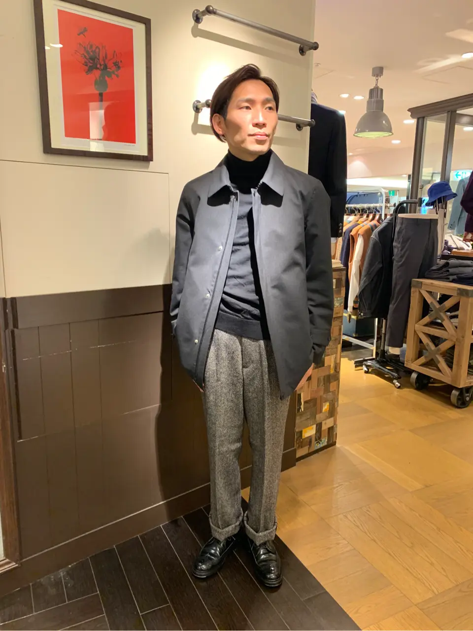 J.PRESS MEN 二口弘崇 コーディネート画像