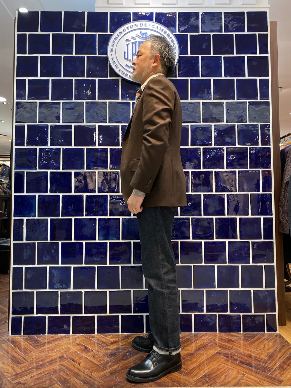 J.PRESS MEN 堤 コーディネート画像