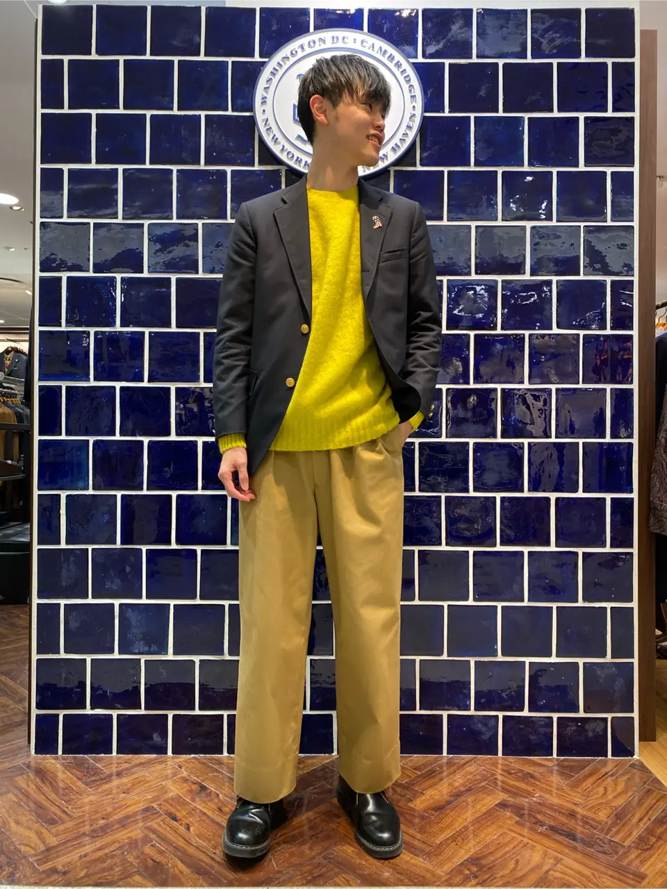 J.PRESS MEN 加藤晴暉 コーディネート画像