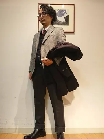 J.PRESS MEN 乾 コーディネート画像