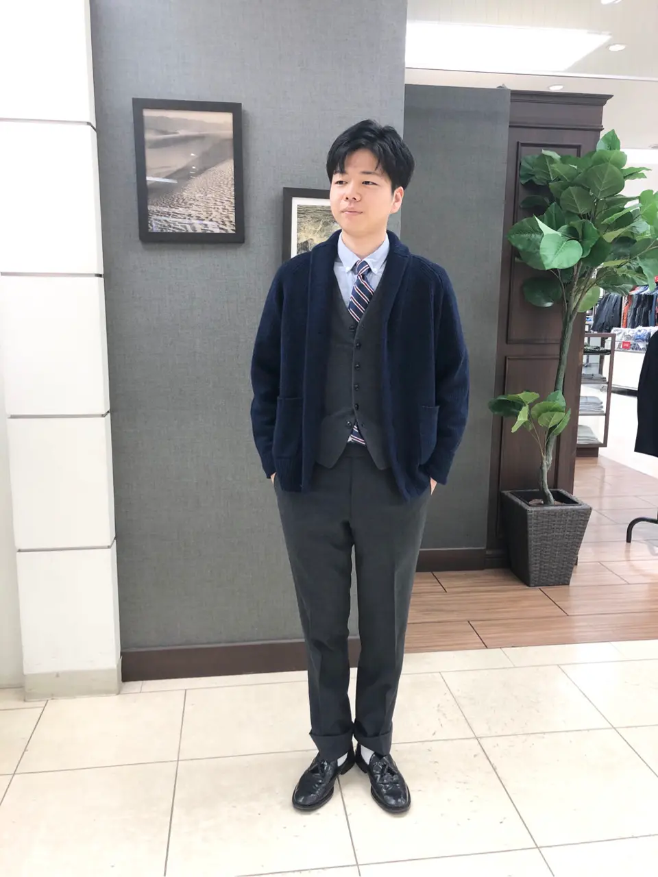 J.PRESS MEN 西本 コーディネート画像