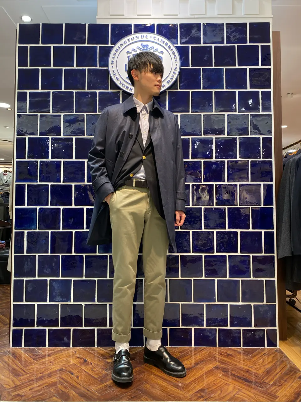 J.PRESS MEN 加藤晴暉 コーディネート画像