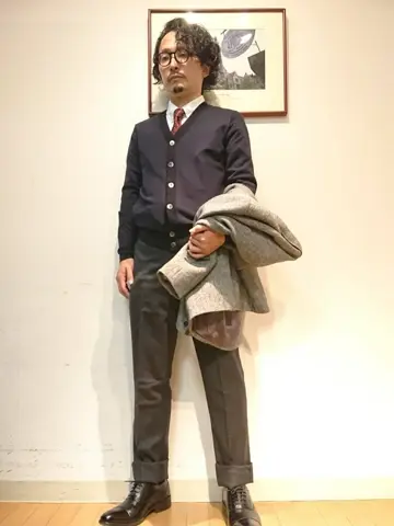 J.PRESS MEN 乾 コーディネート画像