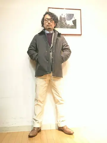 J.PRESS MEN 乾 コーディネート画像