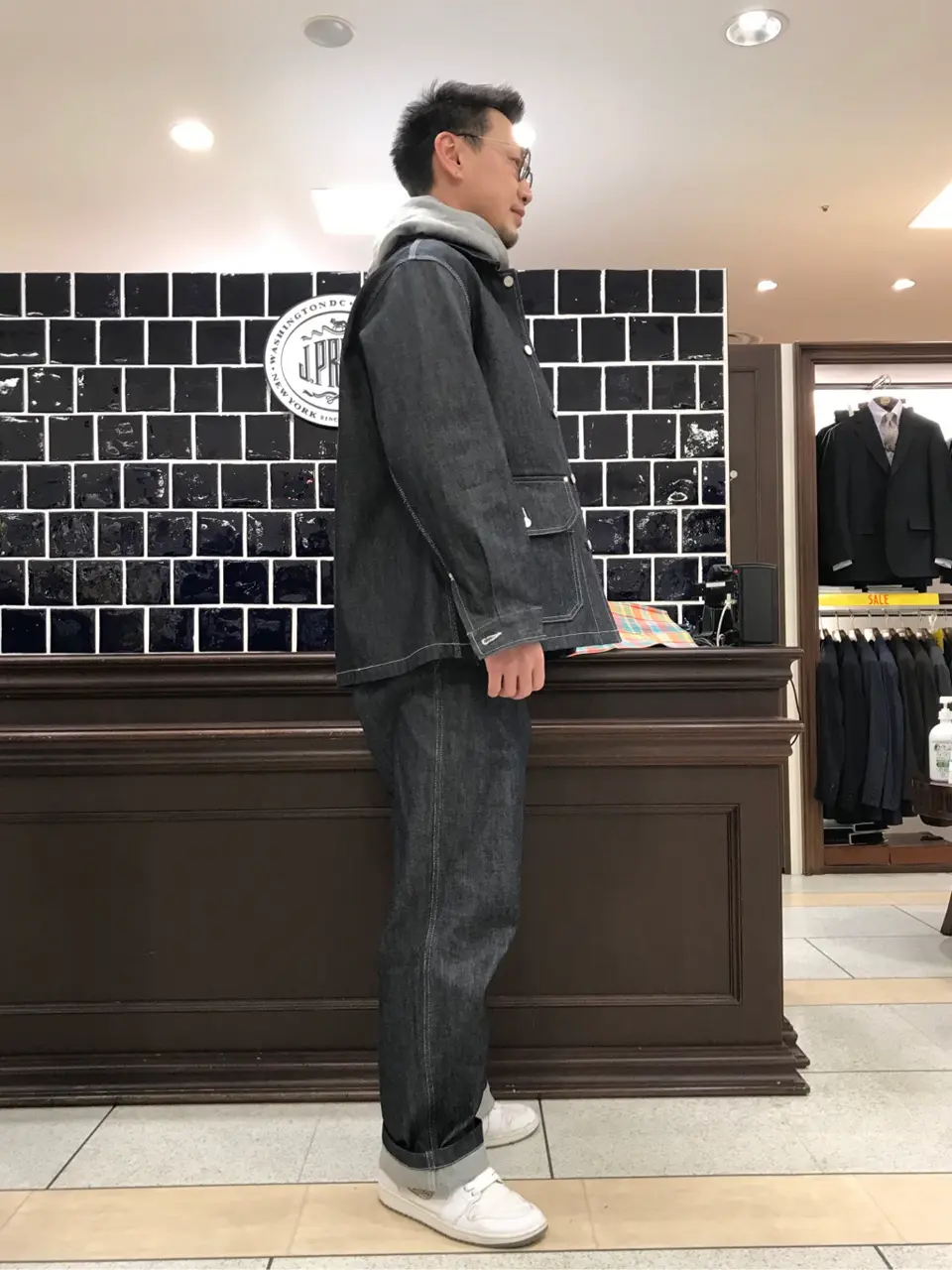 J.PRESS MEN 赤石 コーディネート画像