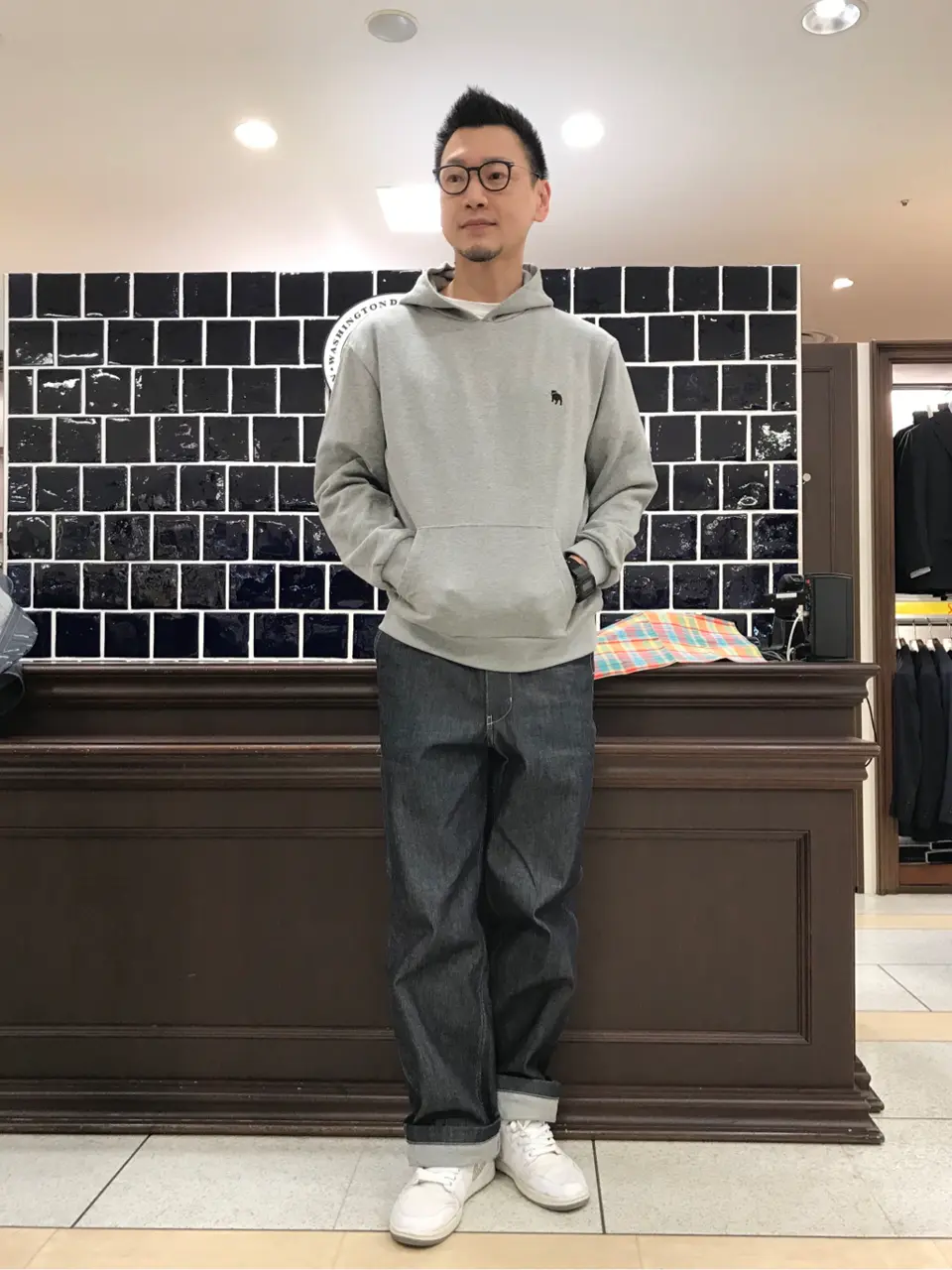 J.PRESS MEN 赤石 コーディネート画像